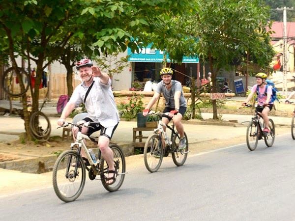 Cycling to Tra Que Herb village and join cooking c